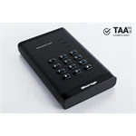 דיסק קשיח מוצפן נייד - diskAshur PRO3 HDD 256-bit 1TB FIPS 140-3 Level 3 3