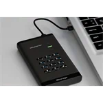 דיסק קשיח מוצפן נייד - diskAshur PRO3 HDD 256-bit 1TB FIPS 140-3 Level 3 2