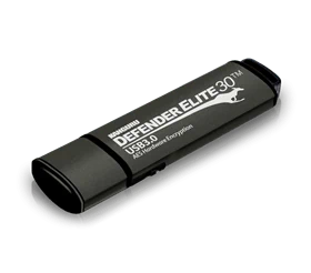 דיסק און קי מוצפן  Kanguru Defender Elite30